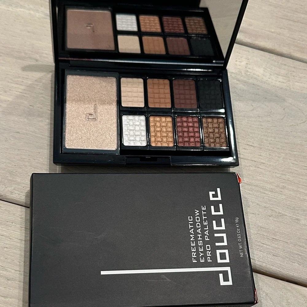 Doucce Eyeshadow Palette - Black, Cream, Brown Shades